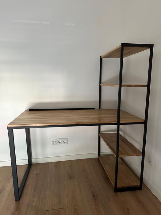 Secretária madeira com estante La redoute