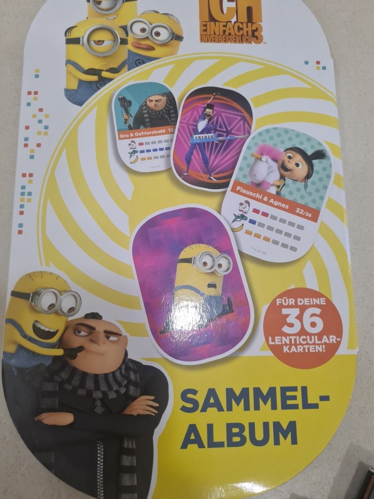 Karty star wars, fortninte; Minionki