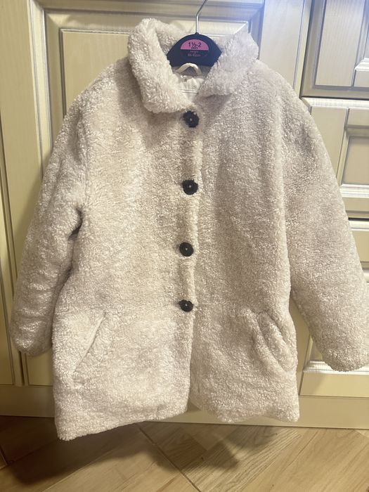 Шубка,шуба next,пальто біле