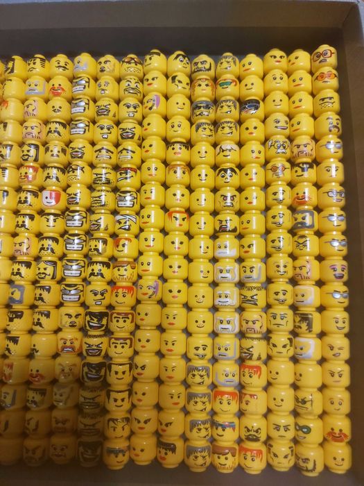 Lego- główki stare, rzadkie