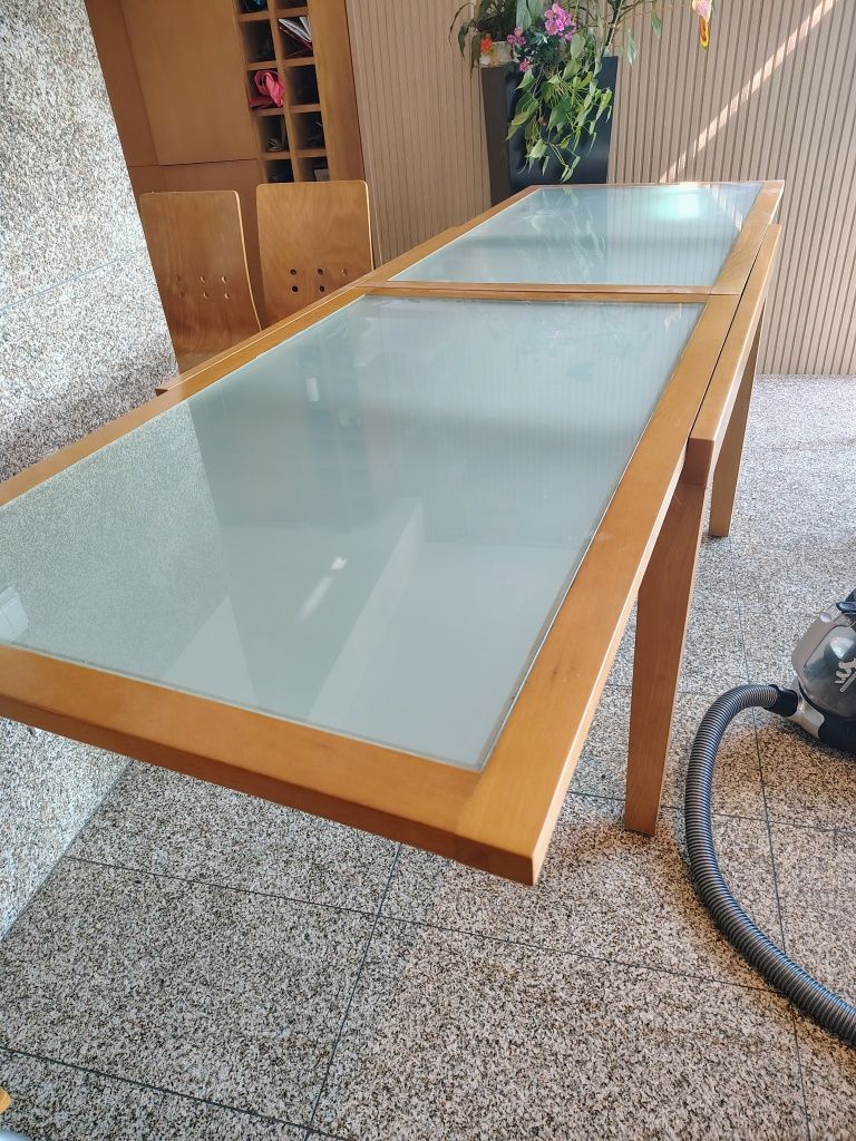 Mesa de cozinha extensível