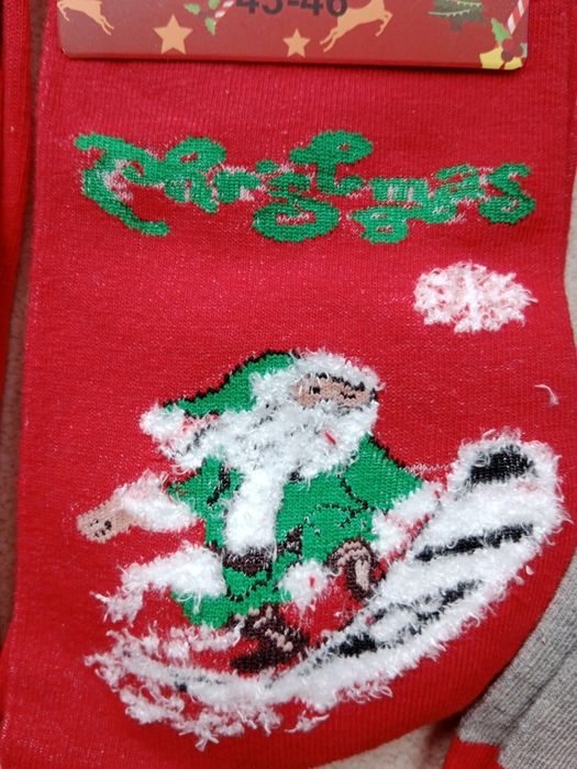 Skarpetki męskie świąteczne 43/46