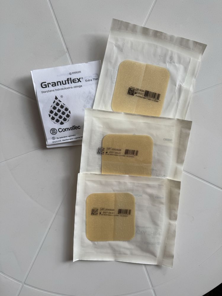 Granuflex 15 szt. rany odleżyny opatrunek hydrokoloidowy długa data