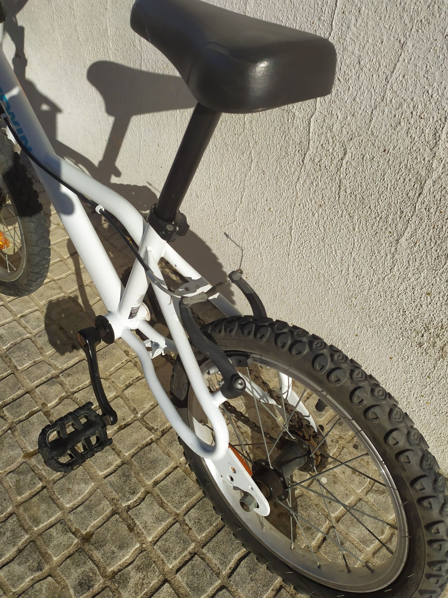 Bicicleta roda 16 Btwin e triciclo
