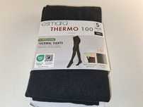 A119 Esmara Rajstopy Termiczne Thermo 100 Opaque Czarne S 36/38