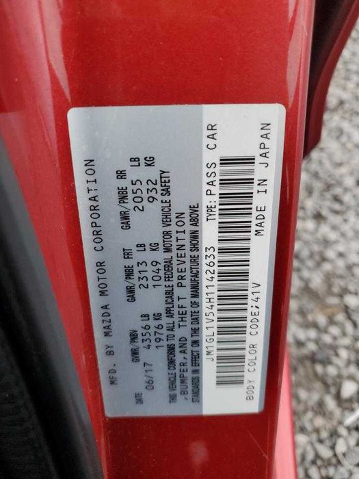 2017 Mazda 6 Touring