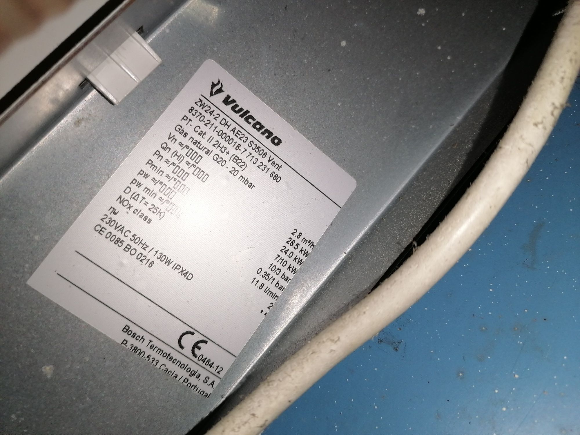 Vulcano zw24-2 DH Ae23 S3506 Vent