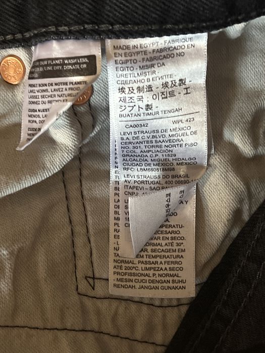 Sprzedam czarne spodnie firmy Levis kultowy model 501 W32 L32