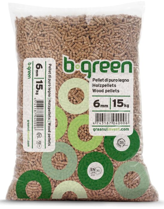 Pellet certyfikowany A1 en plus  6mm brutto