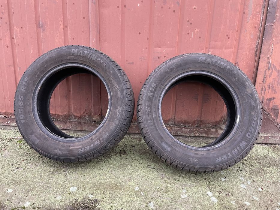 Opony zimowe 196/65 R15 2020r 8mm bieżnik