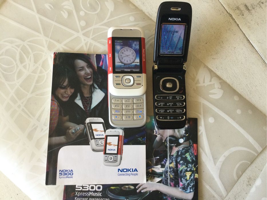 Нокия 6060 и Нокия 5300.