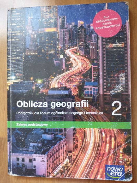 Oblicza geografii 2, podręcznik, zakres podstawowy