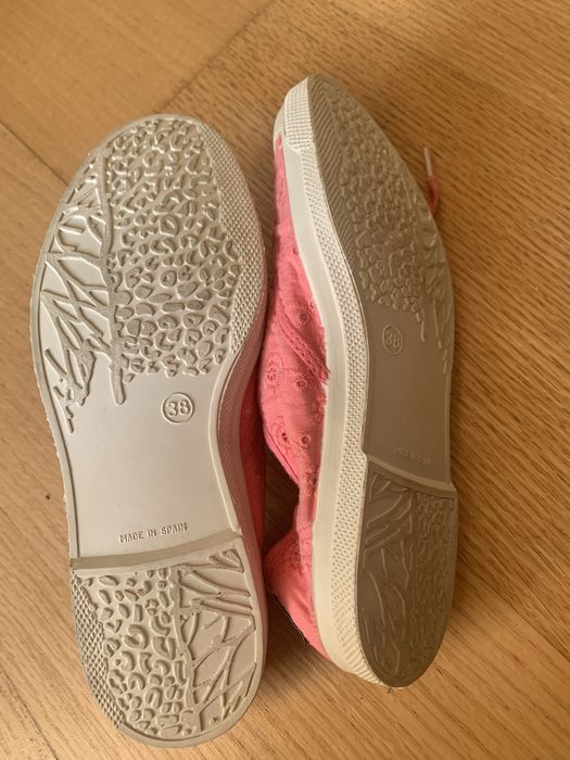 Sapatilhas rosa eco friendly