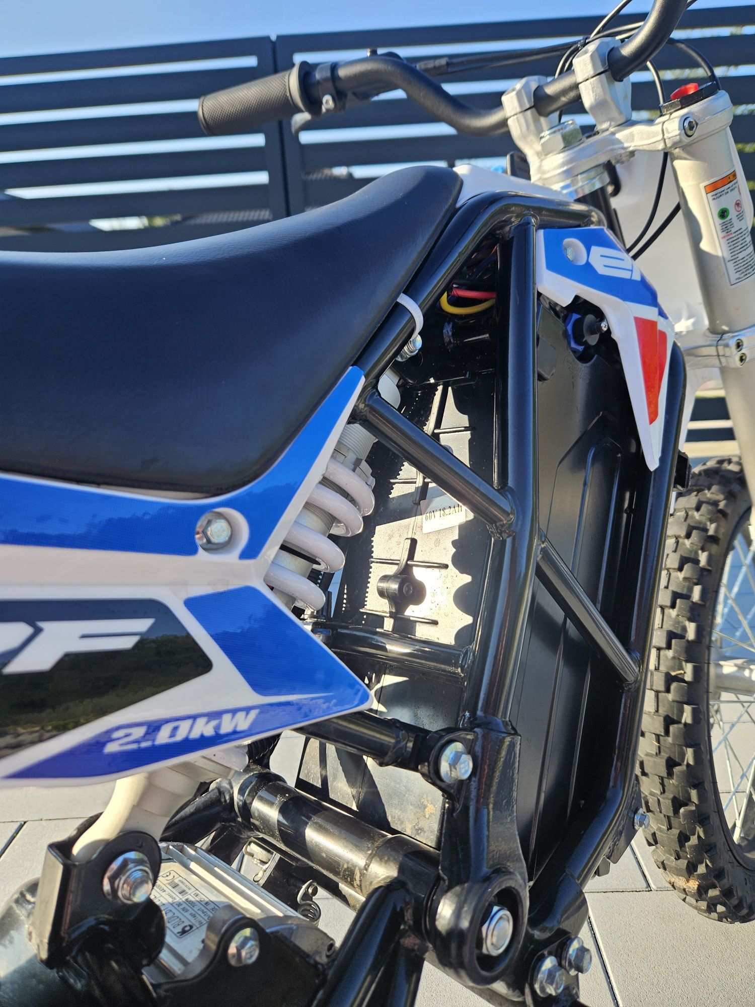 Pitbike elektryczny MRF eR 2.0 na gwarancji