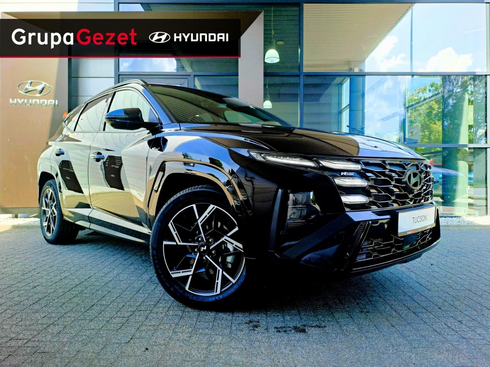 Hyundai Tucson N-Line + Luxury Shimmering Silver OD RĘKI !!! 1.6T-GDI 215KM 6AT HEV