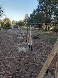 Ogrodzenia z siatki lesnej tymczasowe stale z siatki plecionej panel3d