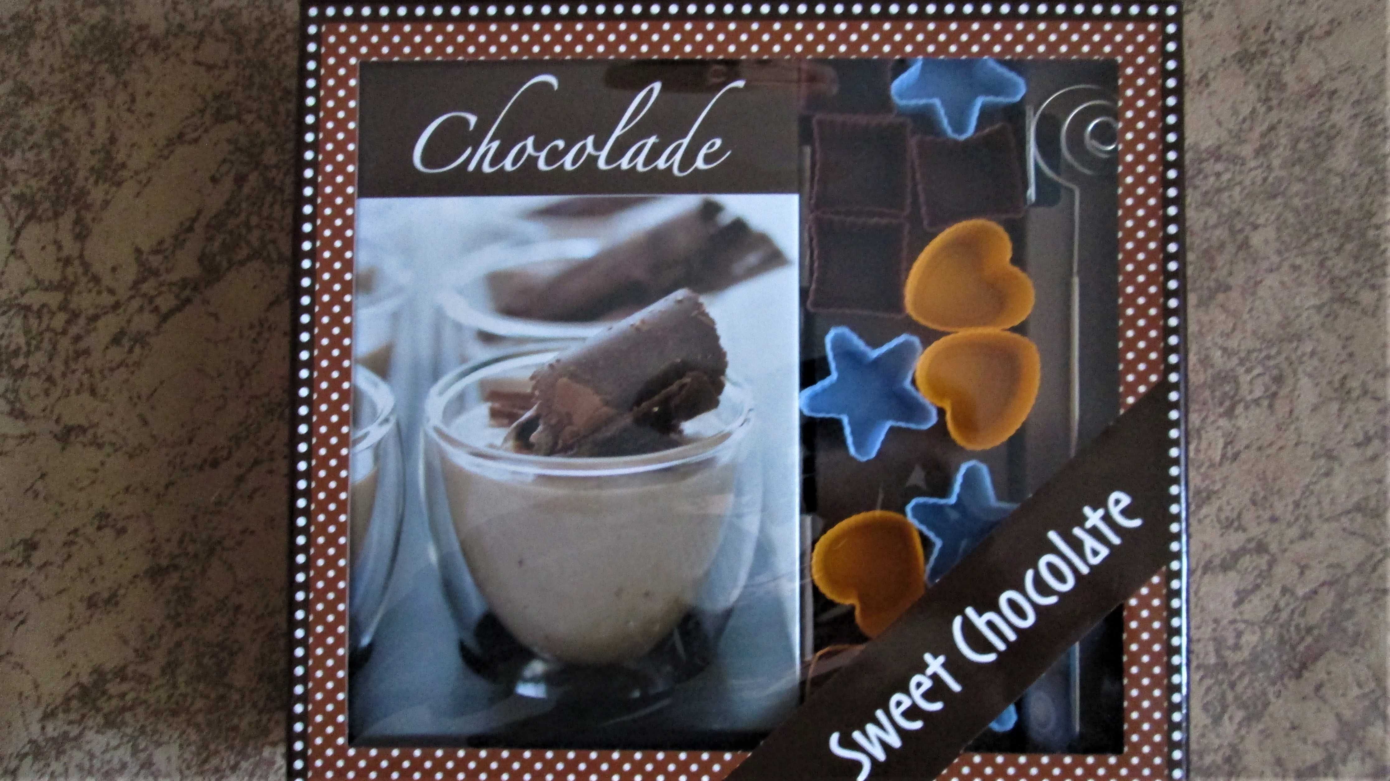 Подарочный набор «Sweet Chocolate». Шоколадные идеи на англ. языке.