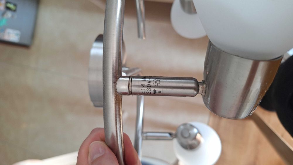 Zestaw lampa nad lustro i podsufitowa do łazienki, salonu, przedpokoju