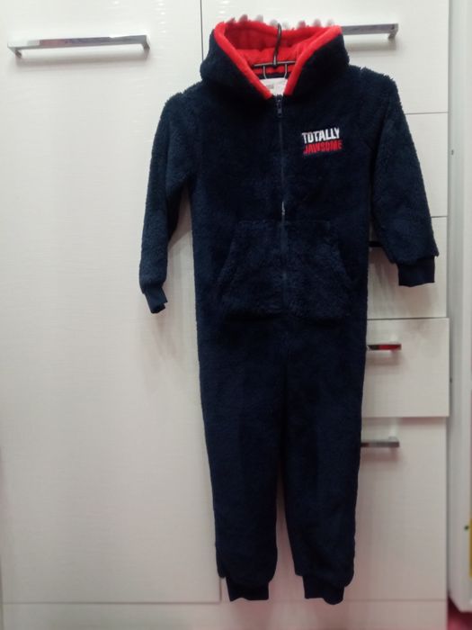 Кігурумі піжамка сліпик теді акула для хлопчика р 122 на 6-7 р