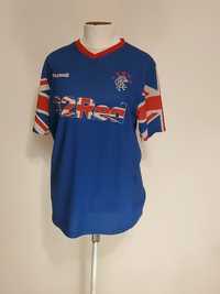 Niebieska koszula Glasgow Rangers Hummel