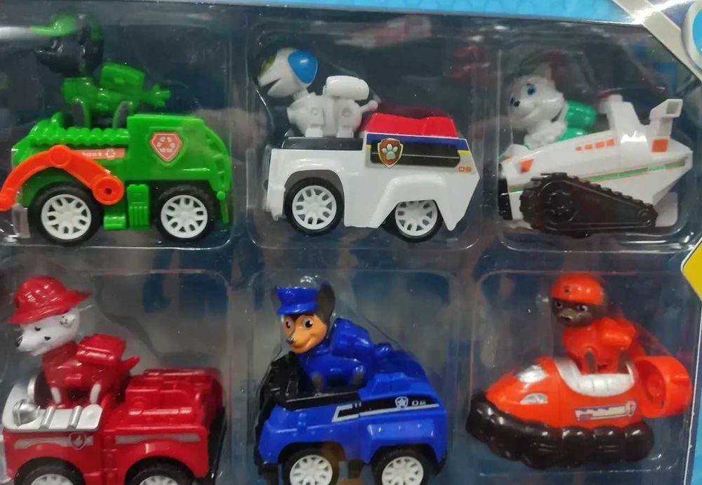 Ігровий набір Dog Paw Patrol Щенячий патруль 10 штук БАЗА