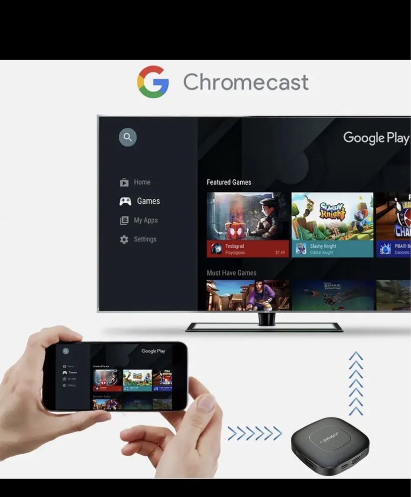 ТВ-приставка Mortal T1 Bluetooth Google Assistant