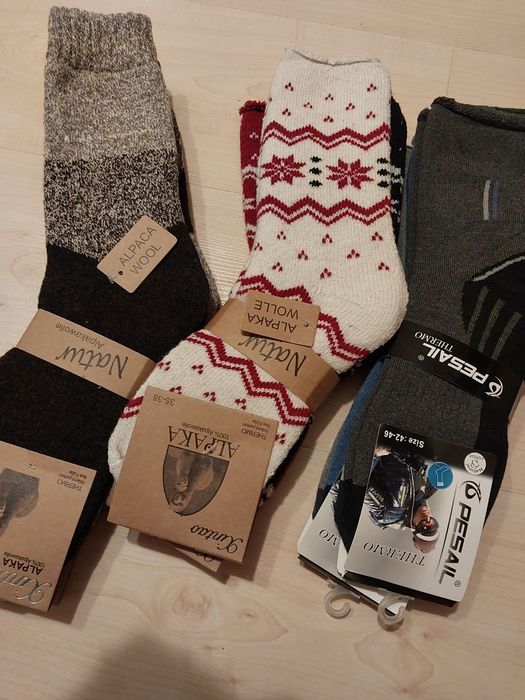 Zestaw skarpet ciepłych