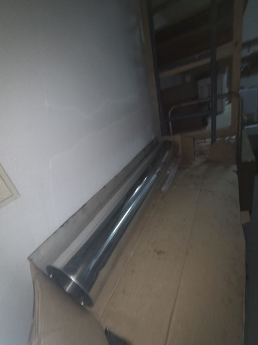 Tubo inox para chaminé/ salamandra