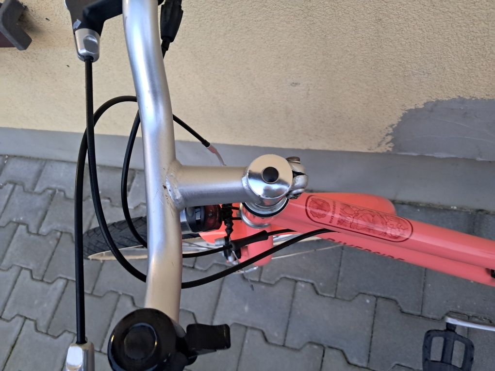 Rower Riverside dziecięcy dla dziewczynki koła 20" Decathlon