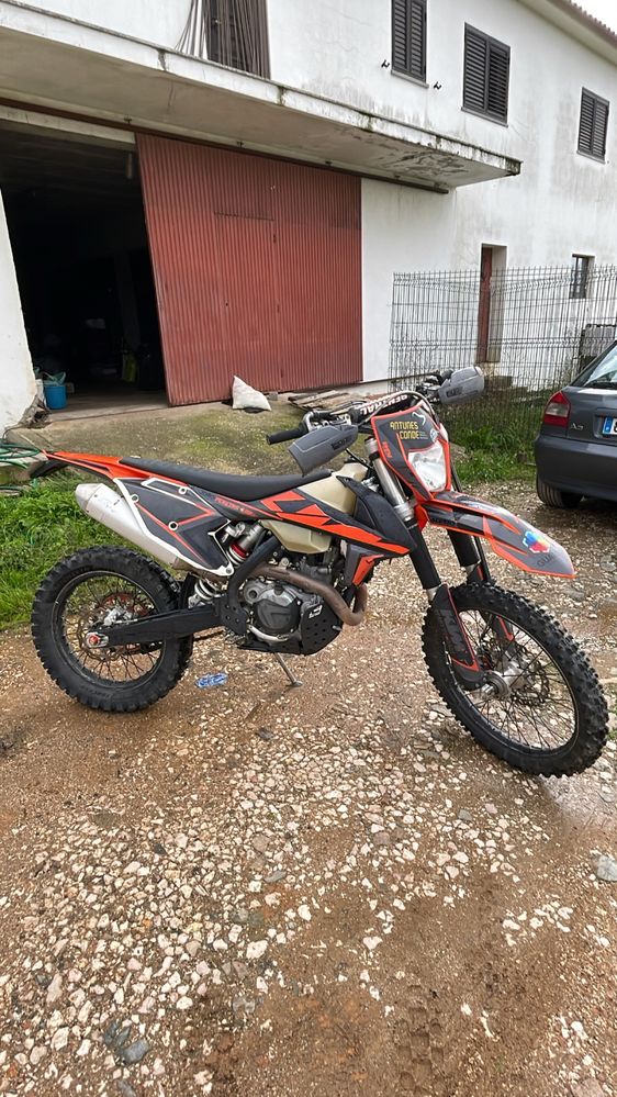 Ktm exc 450 com 140 h