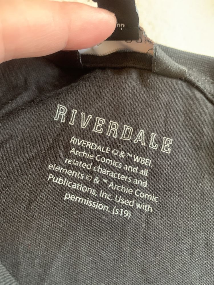 Nowy tshirt czarny z motywem serialu Riverdale South Side Serpents