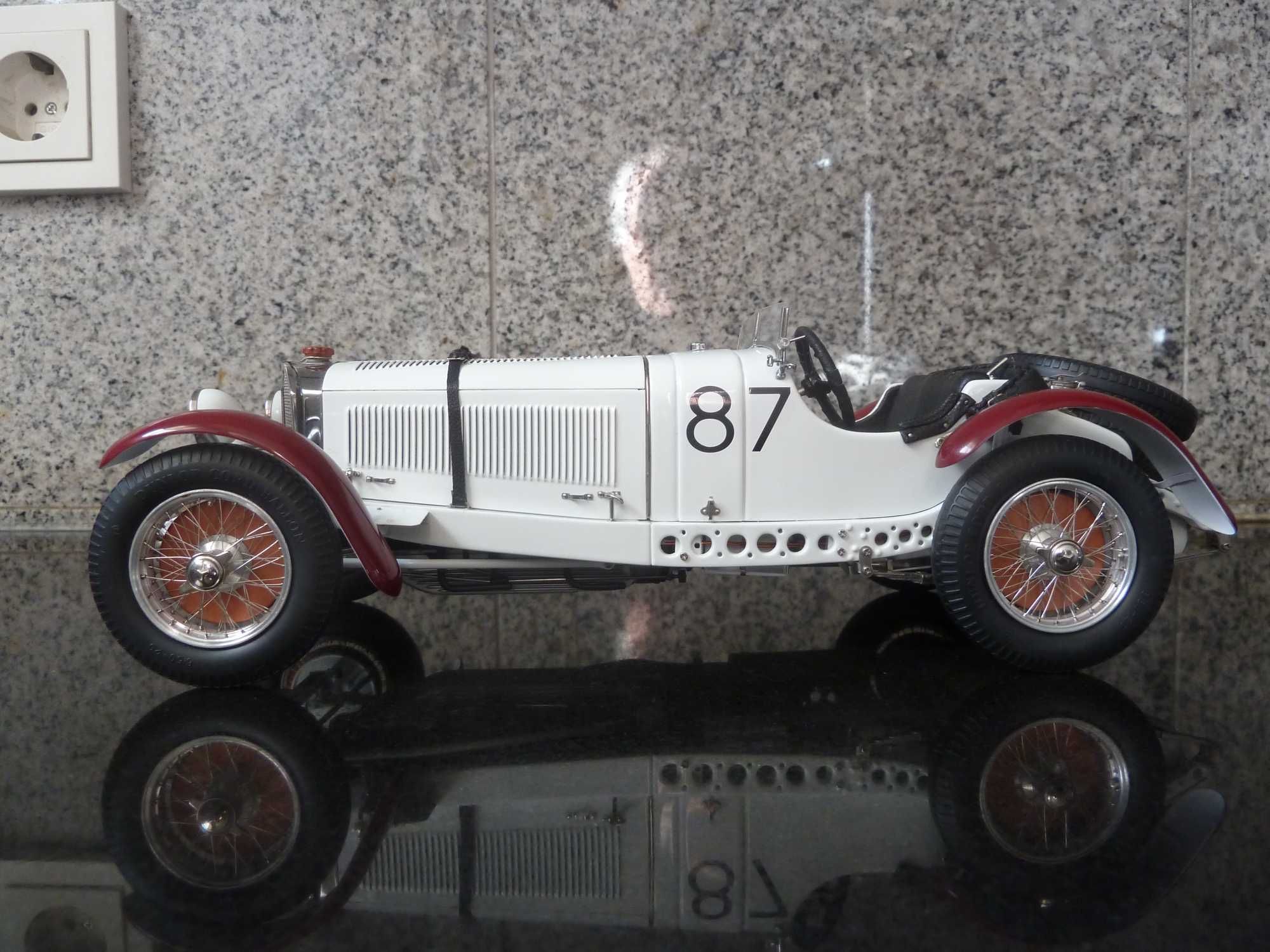 1:18 CMC, Mercedes Benz SSKL, Mille Miglia 1931, AutoArt, Minichamps