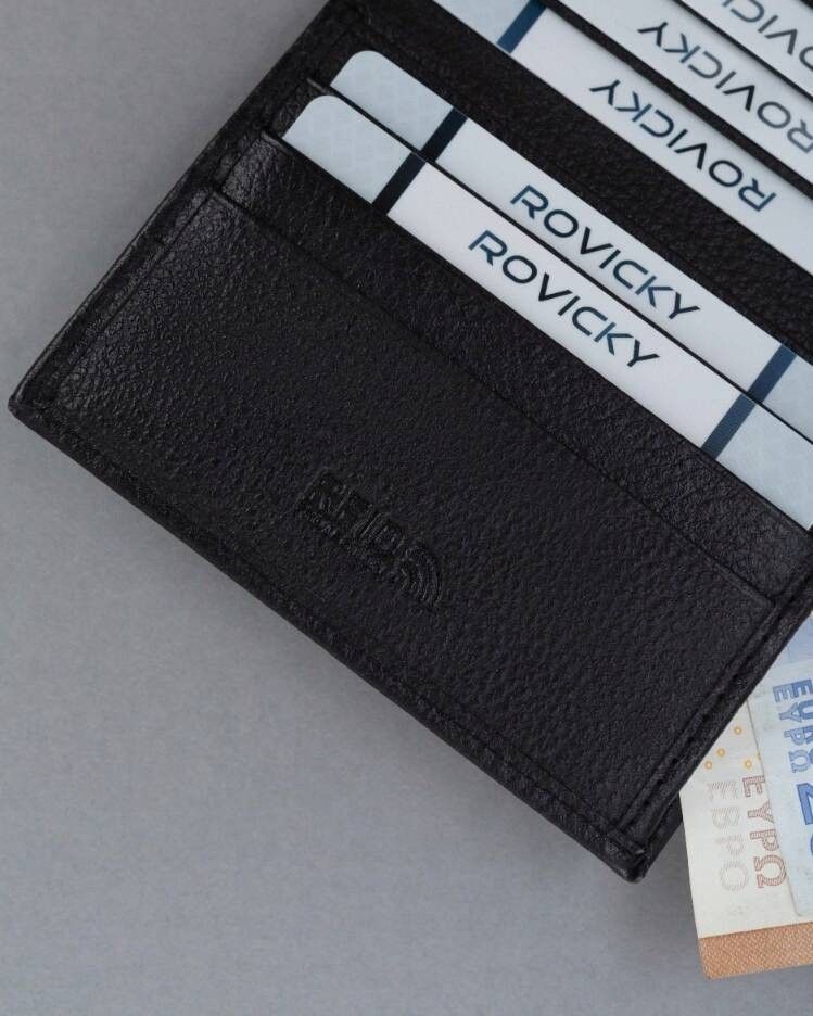 skórzane etui na karty z systemem rfid - 4u cavaldi