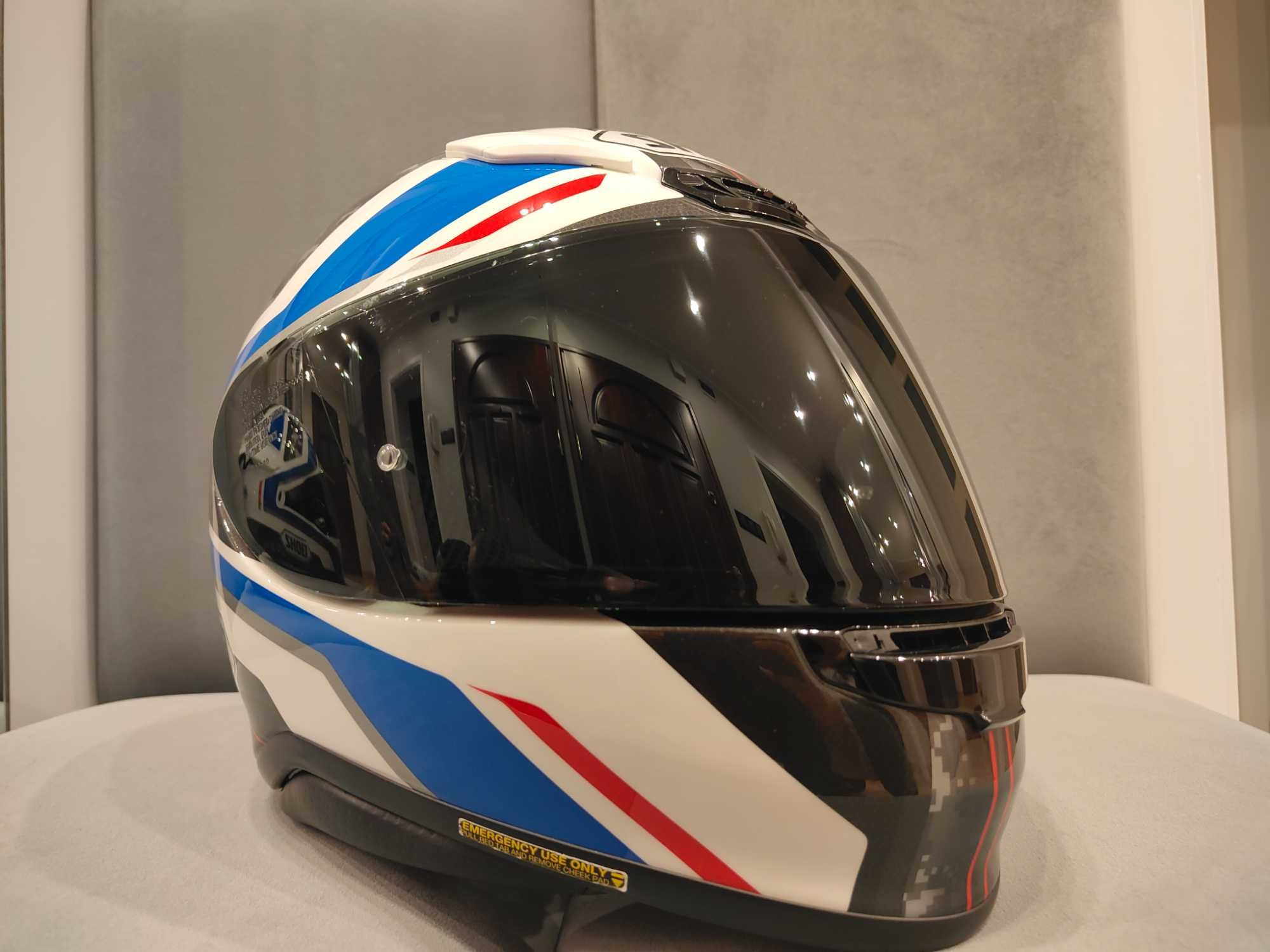 Kask motocyklowy SHOEI RF-1200 + Intercom Cardo
