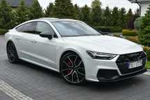 Audi S7 3.0 BITDI 349KM / HEAD-UP / Panorama / B&O / Dociąg / Oś skrętna / 1wł