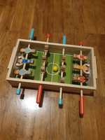 Mini piłkarzyki drewniane Babyfoot mini soccer table. gra