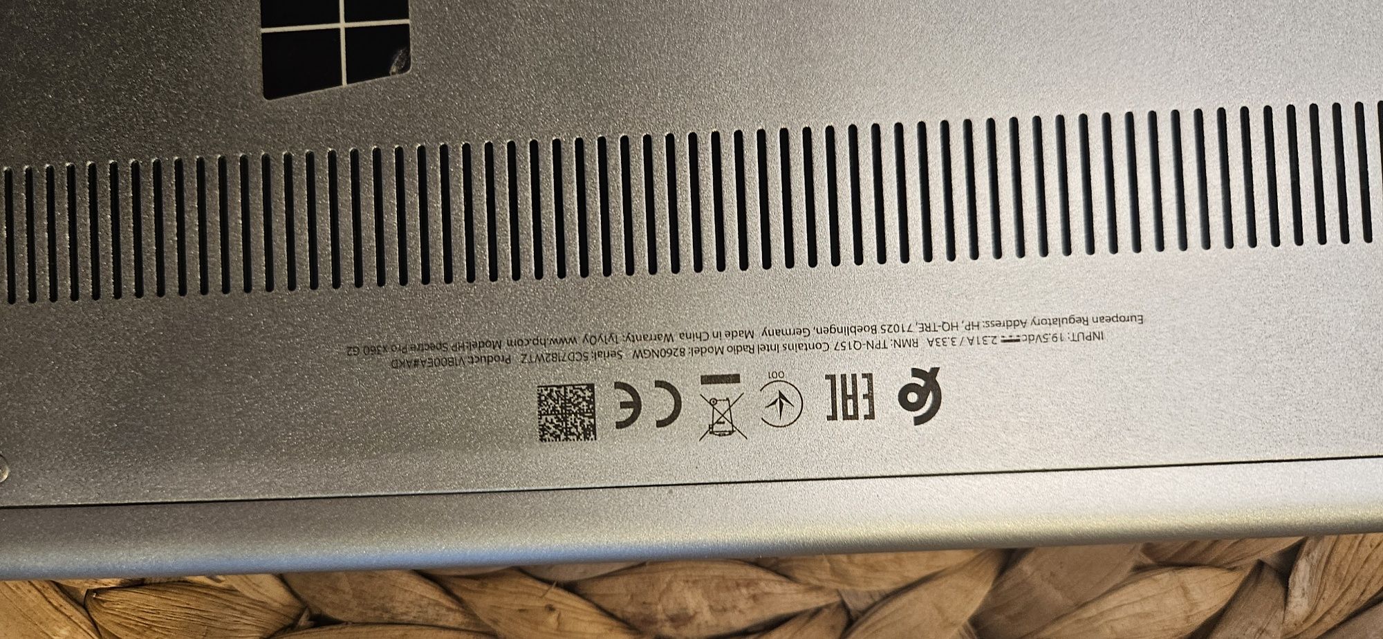 HP Spectre Pro x360 G2 - 13.3"
