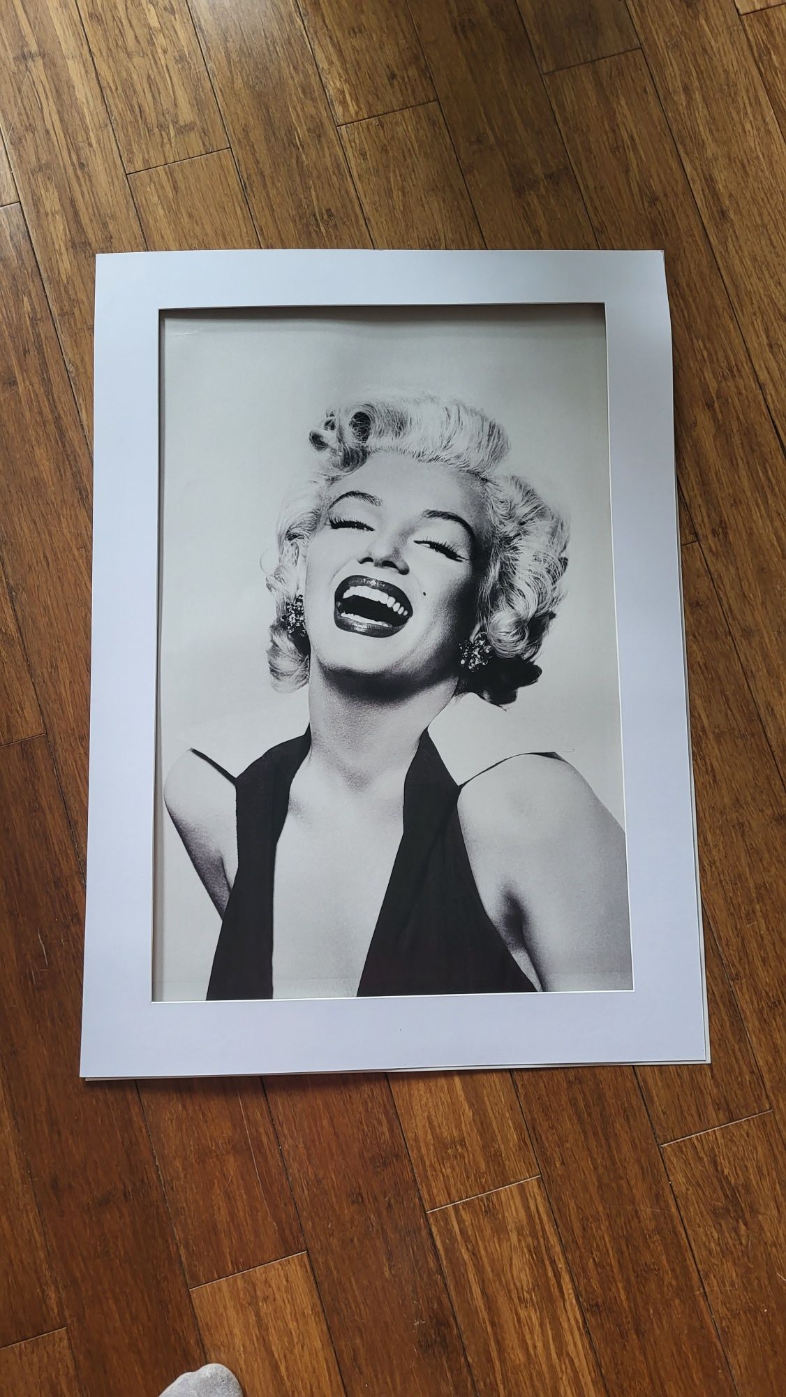 Plakat Marlin Monroe z paspartou