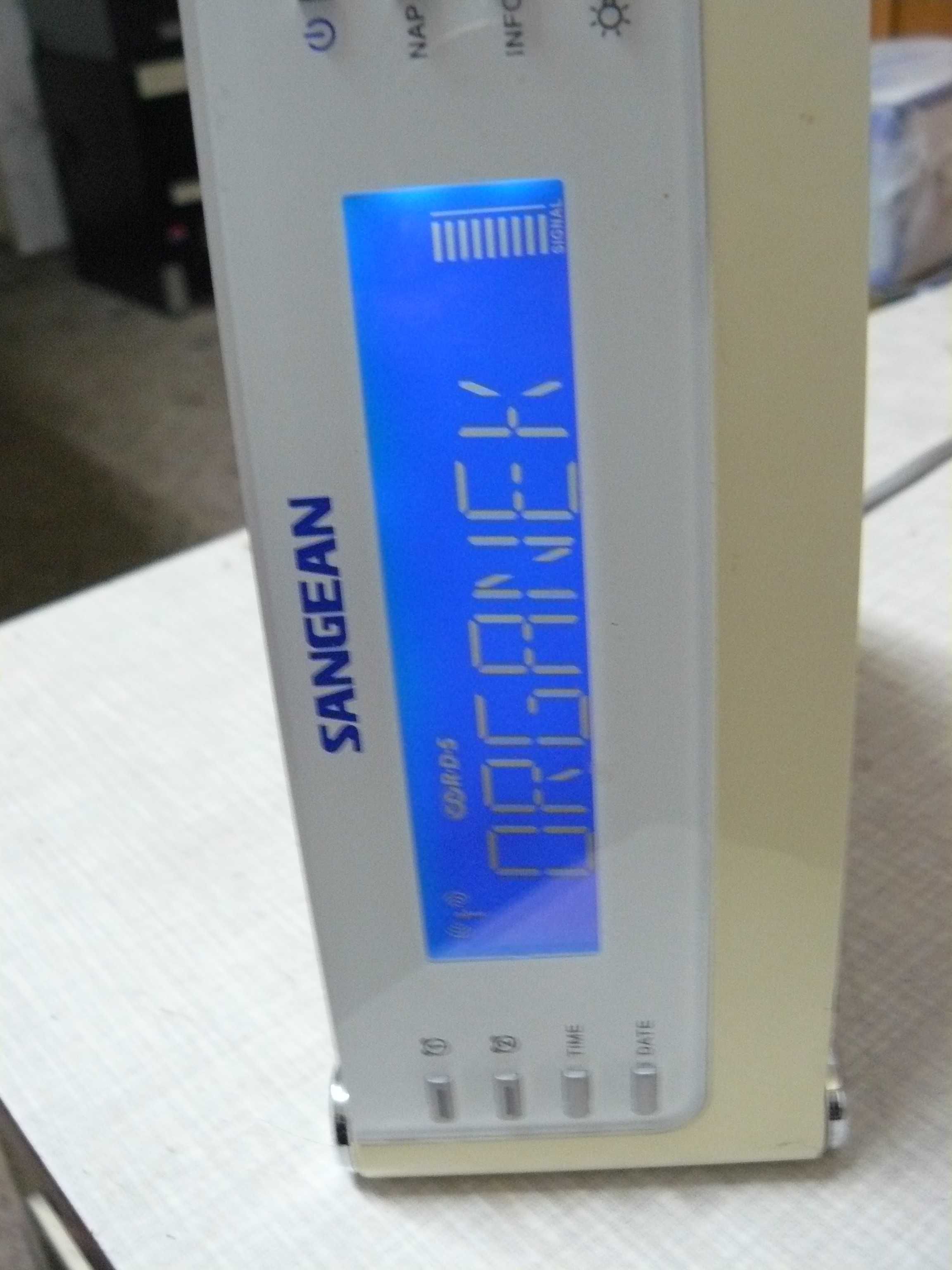 Super Sangean z 2 budzikami TxT Rds wyświetlacz Dimmer zegari inne
