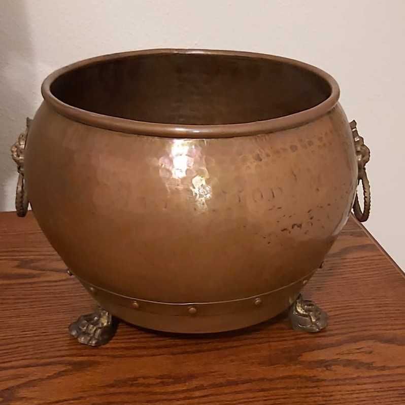 Taça em bronze martelado (24cm)