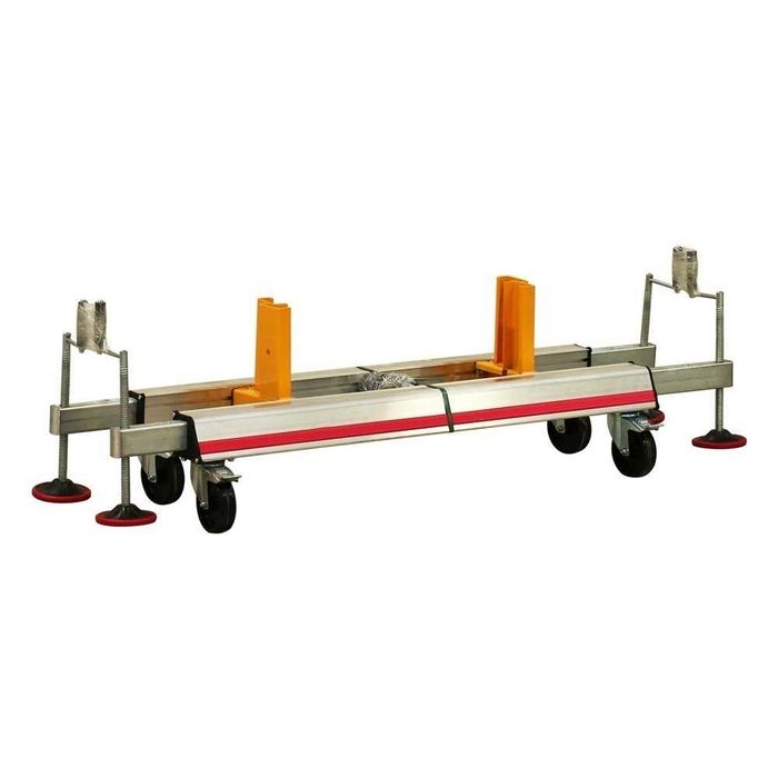 Rusztowanie Aluminiowe jezdne mobilne 7m + koła+podpory ( KOMPLET )