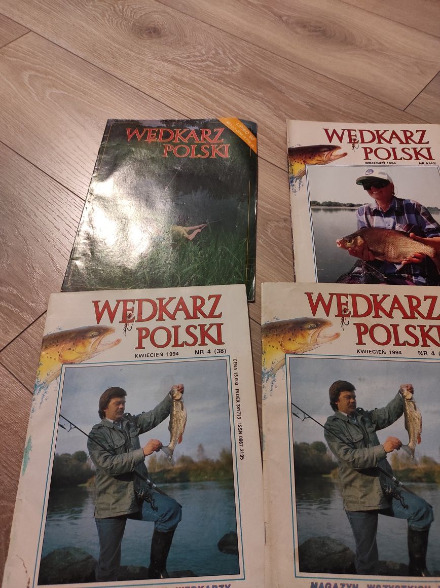 Wędkarz Polski 4 szt