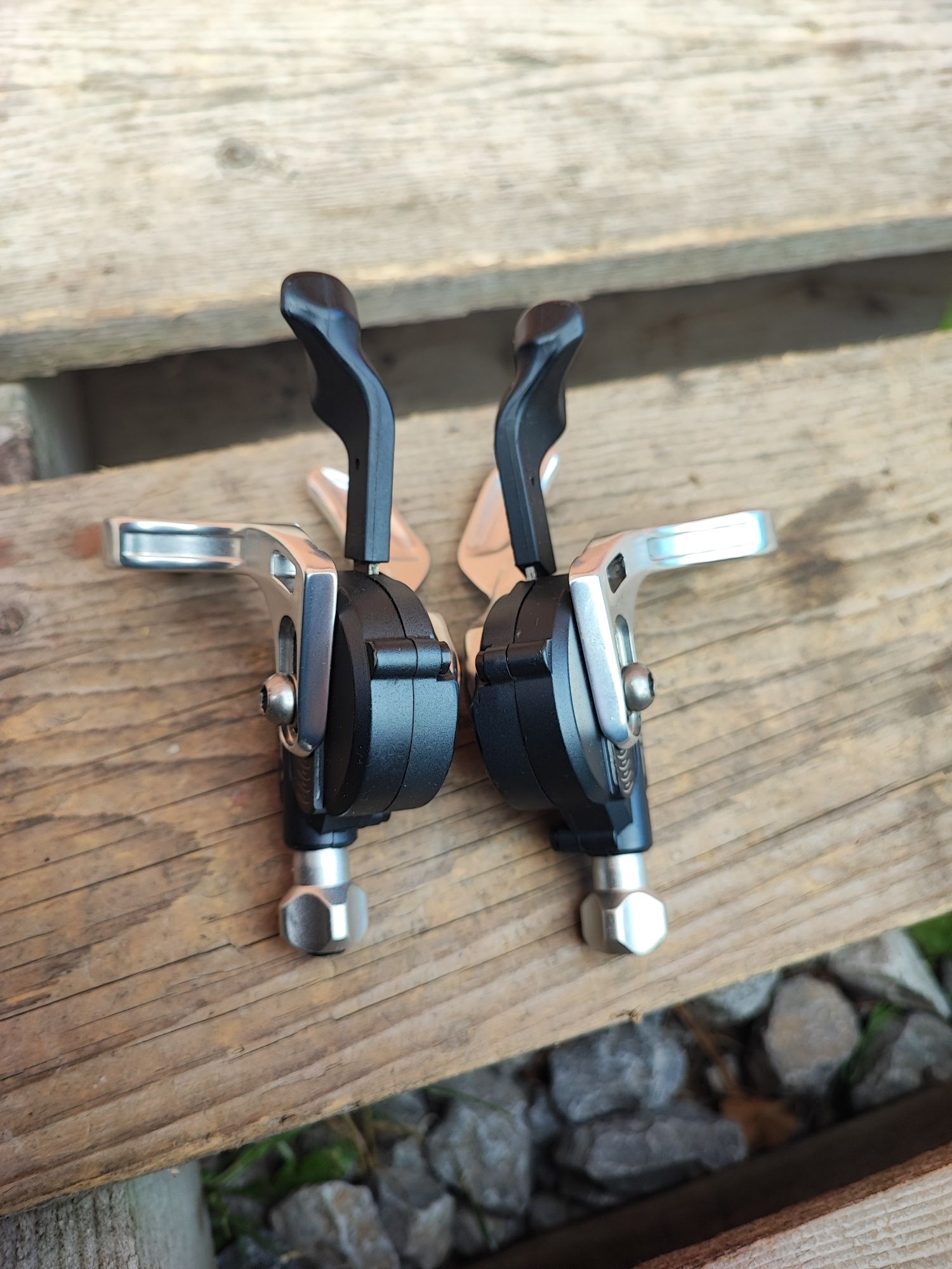 Manetki rowerowe Shimano XTR m970 3x9 retro mtb klasyk