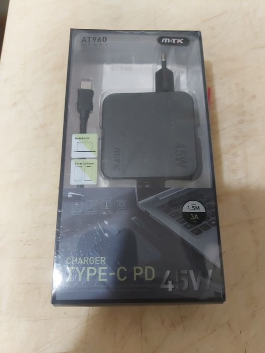 Carregador  universal automático 45w Type-C / At960 / 1.5m