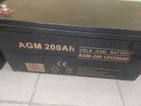 Akumulator zelowy 200ah AGM 200 12V