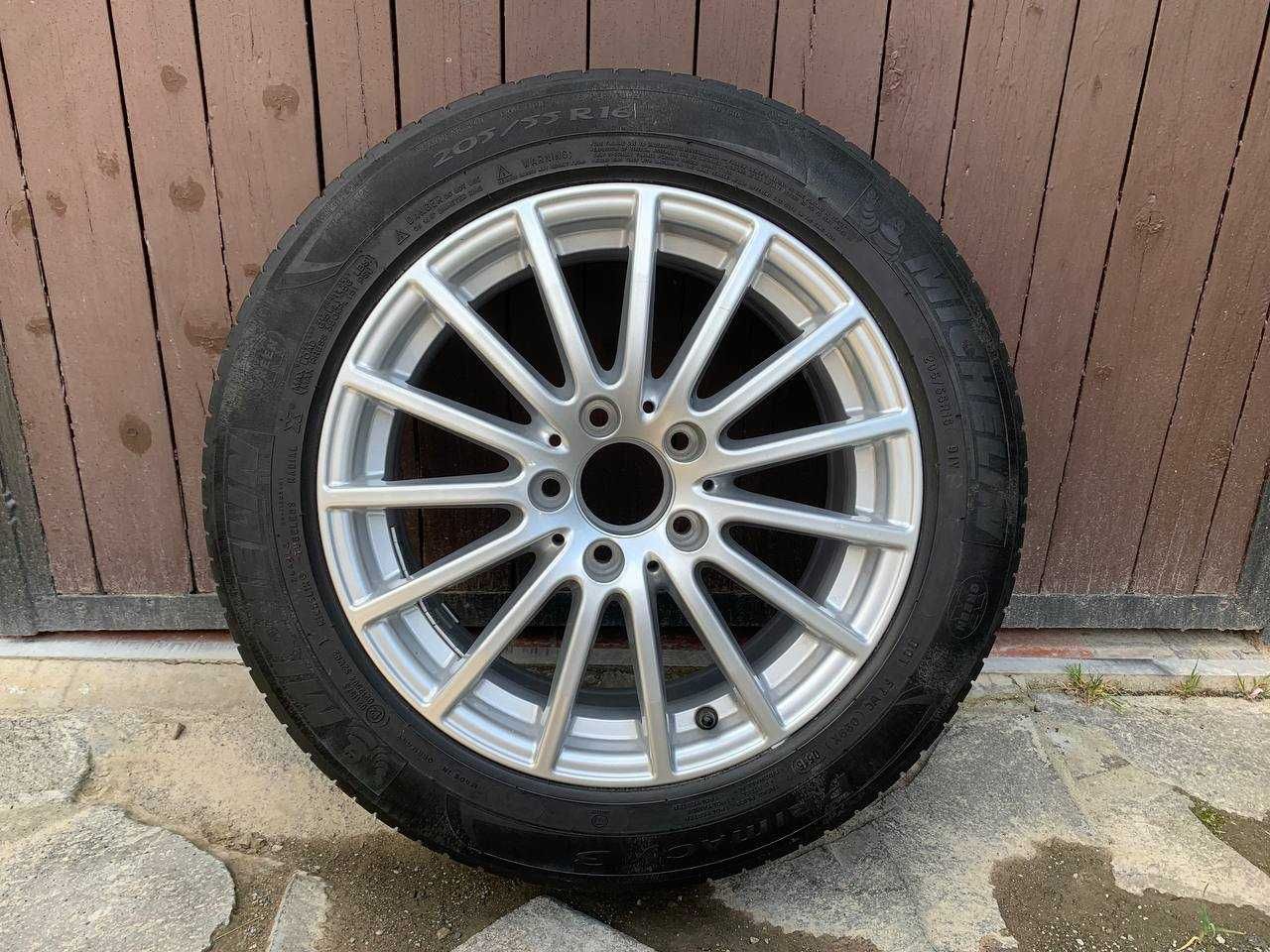 Диски (R16 5х112) + резина Michelin primacy 3