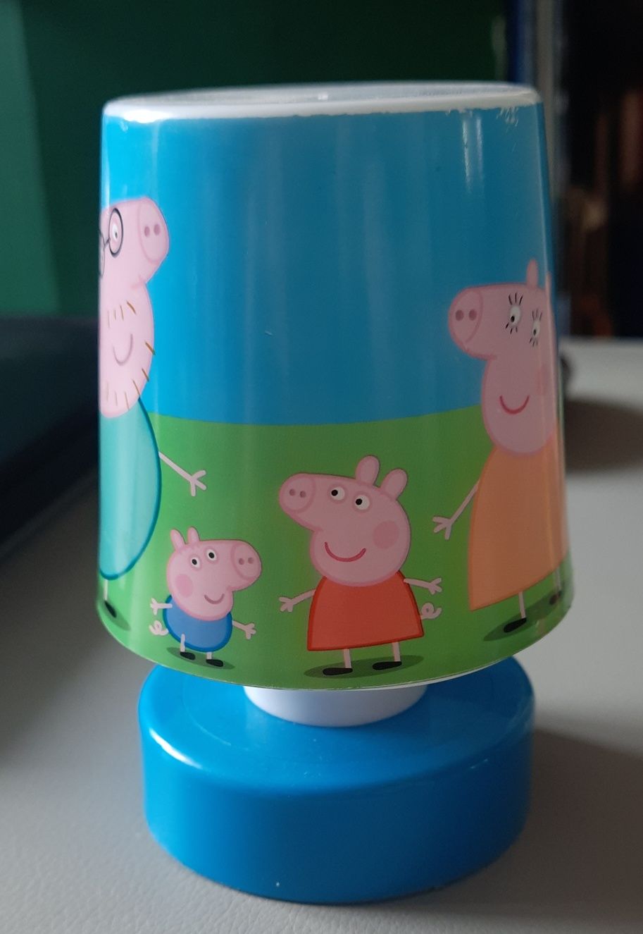 Nowa kolejka elektryczna z pojazdami, Peppa Pig+Lampka nocna Peppy