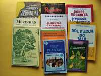 Livros sobre Remédios caseiros, Mezinhas, Sustâncias perigosas, etc.