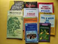 Livros sobre Remédios caseiros, Mezinhas, Sustâncias perigosas, etc.