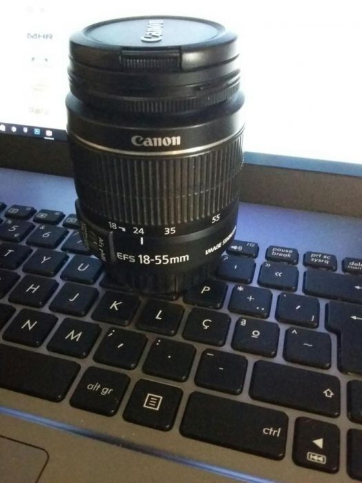 Objectiva 18-55mm macro 0.25m/0.8ft com garantia